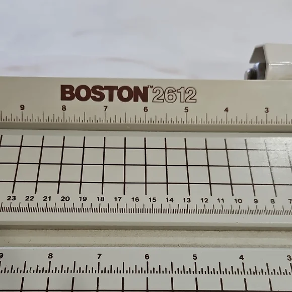 2612 Paper Cutter/Safety Latch, Metric and inches. - Picture 2 of 4